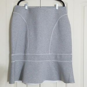 Eloquii Neoprene trumpet skirt